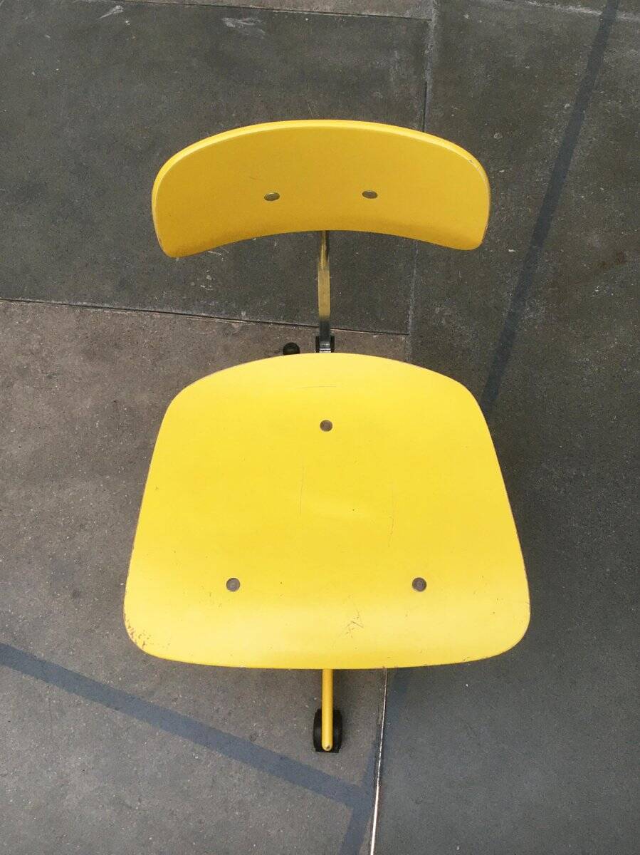 Mid-century Danish swivel office chair by Jørgen Rasmussen for Kevi