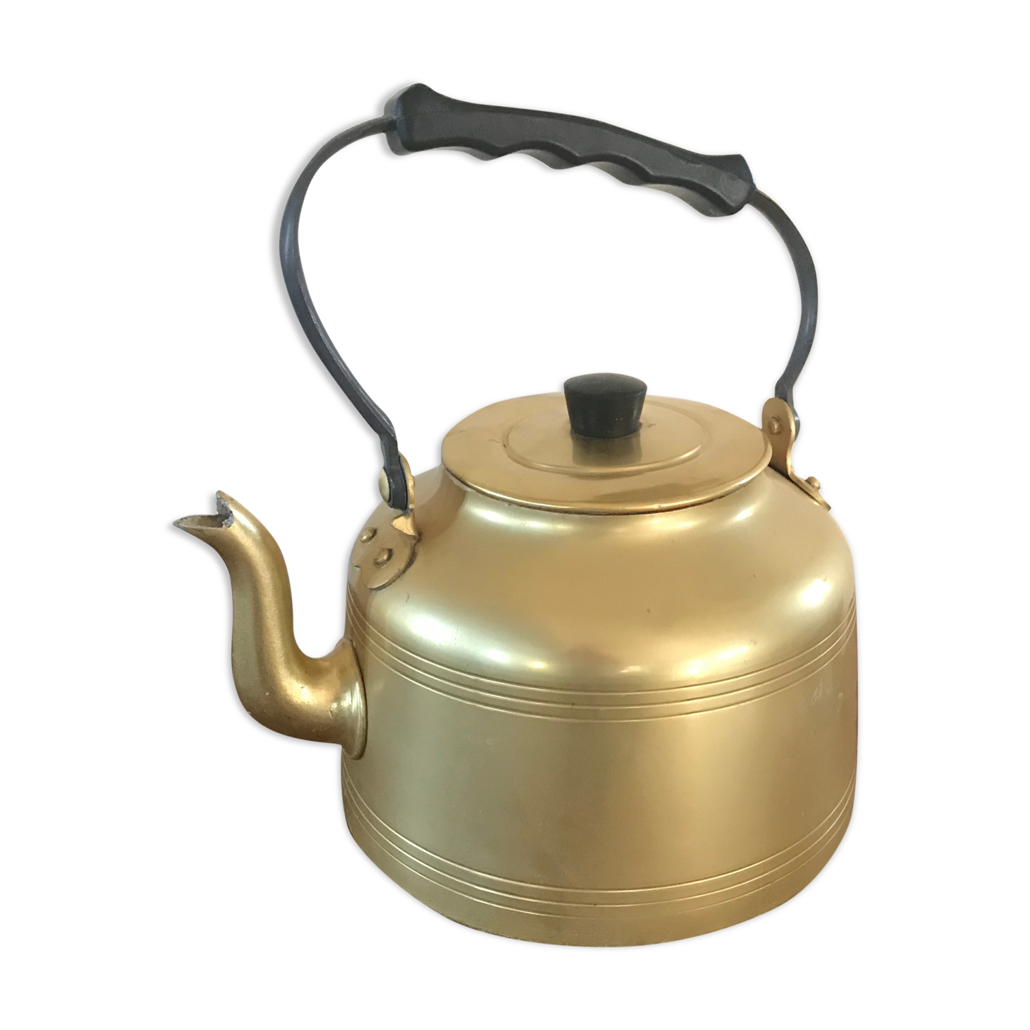 Golden kettle from the 60s
