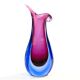 Vase de Murano, moderne du milieu du siècle, en verre, Mandruzzato, Italie, années 1950