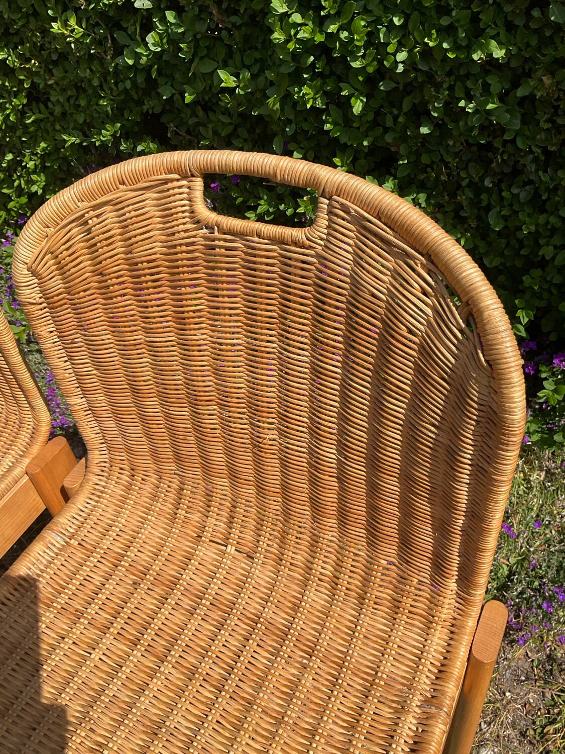 Pair of Italian chairs from the 70s