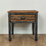 80' rattan bedside tables