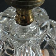 Art deco glass lamp foot