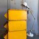 Industrial beaked bin