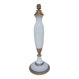 Pied lampe opaline