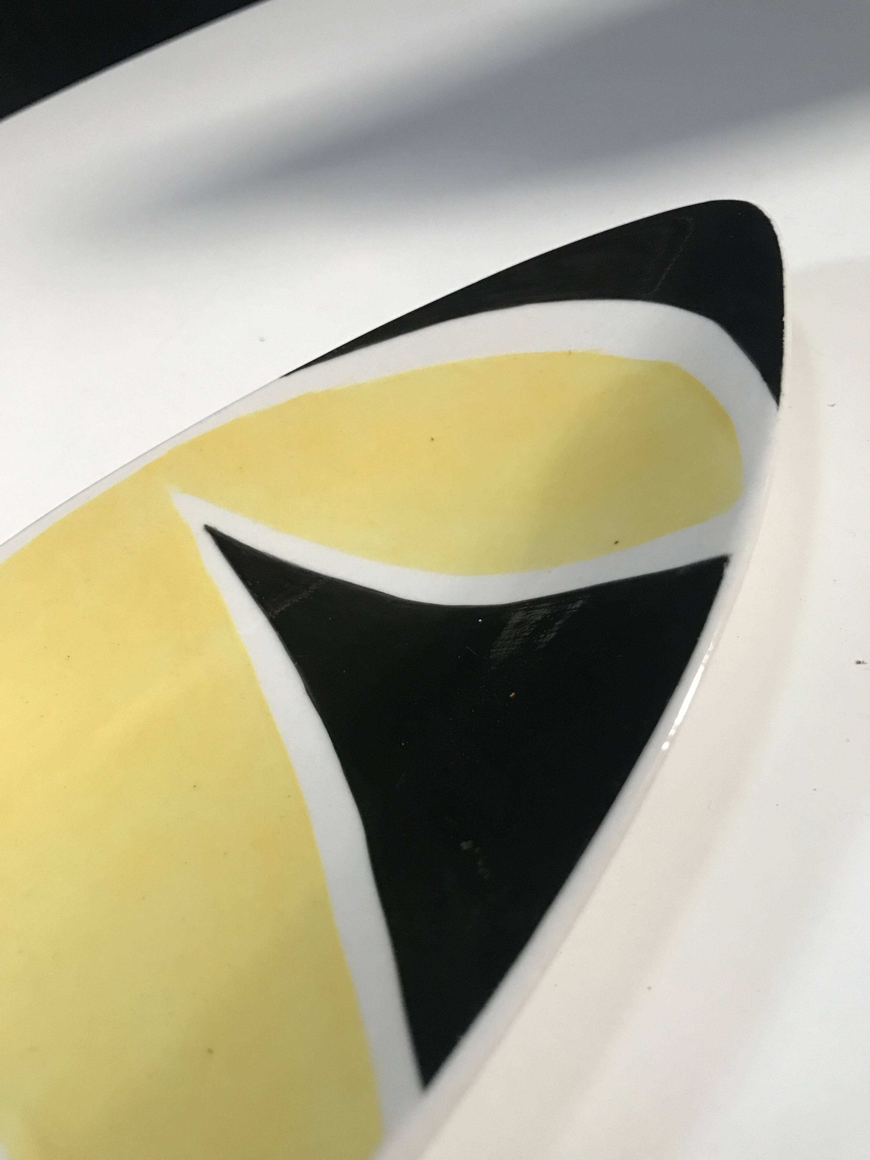 Dish • Vintage Centerpiece • “9736” • Kovács István • Zsolnay • 1962