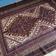 Old Afghan wool rug 270x186cm