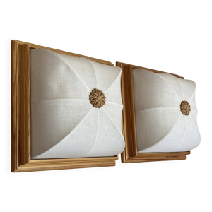 Paire d'appliques scandinaves, - 1960