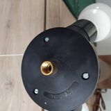 Lampe égyptienne osiris  bronze teck vintage  avec ecrin