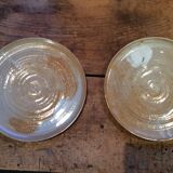 Vintage stoneware plates