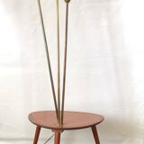 Floor lamp table