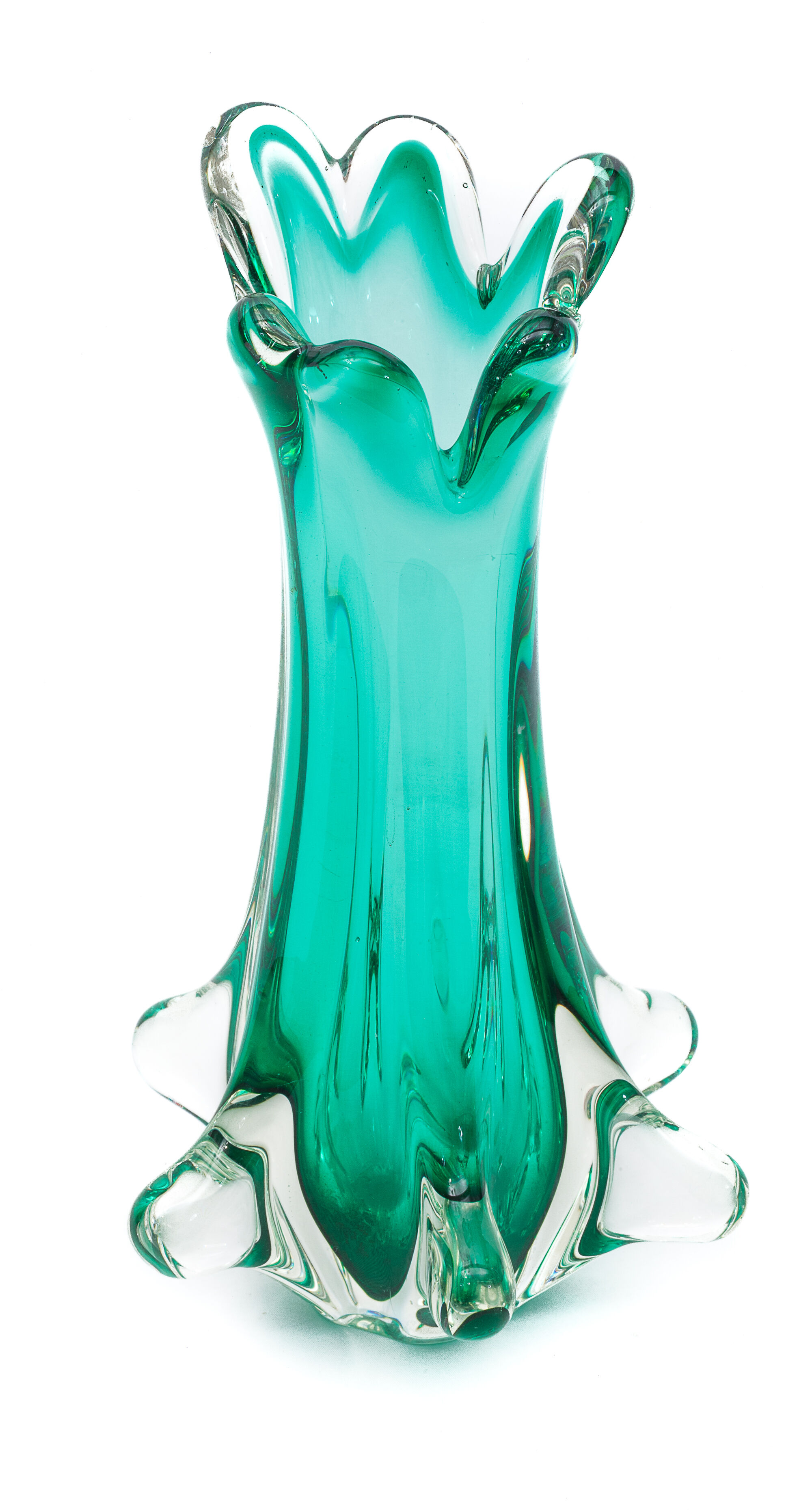 Murano Vase “Chambord” Green