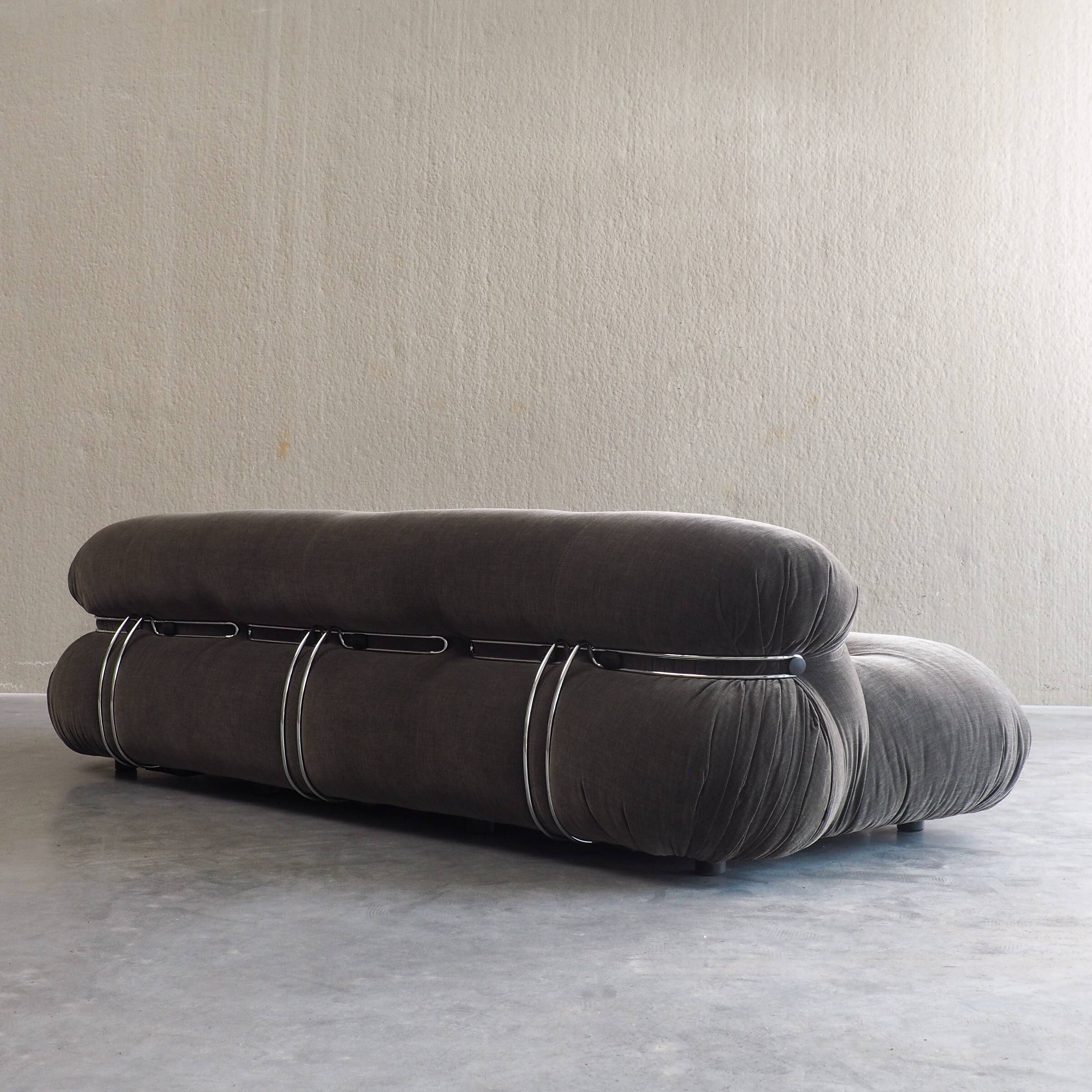Soriana 3 seater by Afra & Tobia Scarpa for Cassina