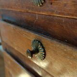 Bedside table with secret drawer