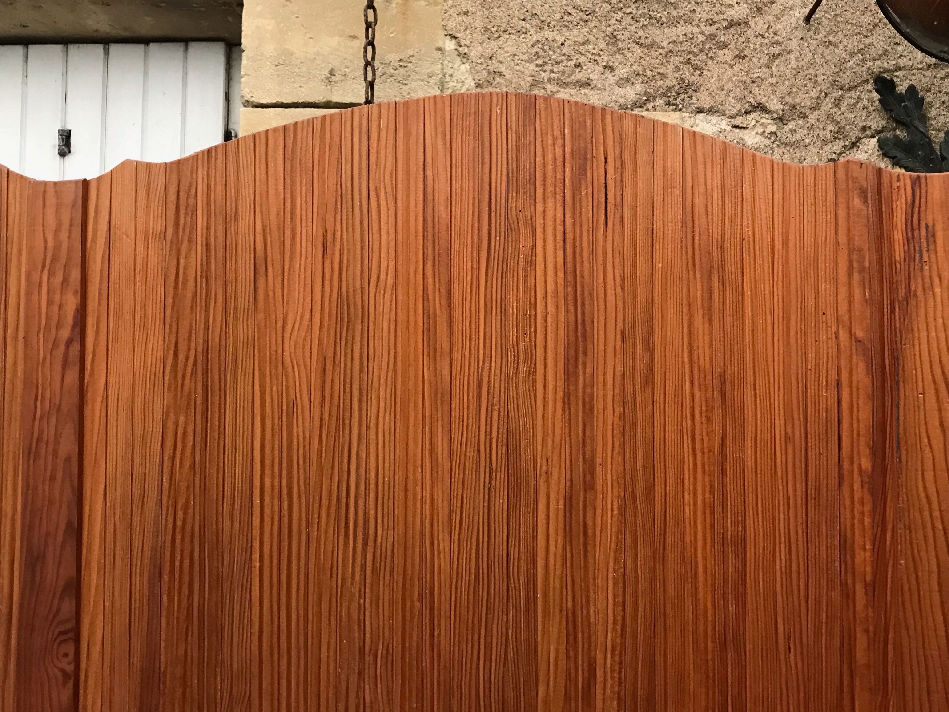 Screen wooden slats 50s
