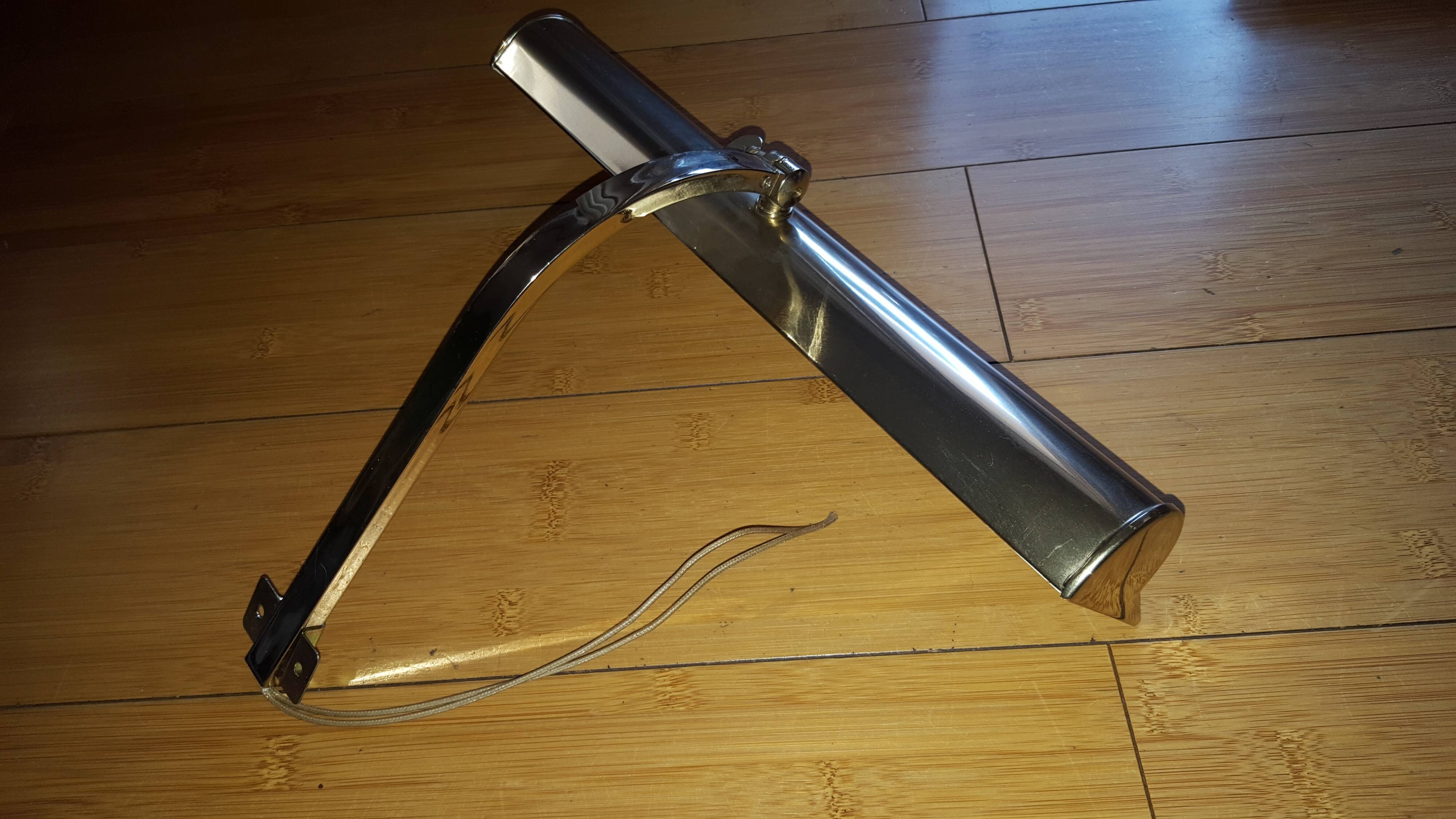 Brass Fase wall sconces