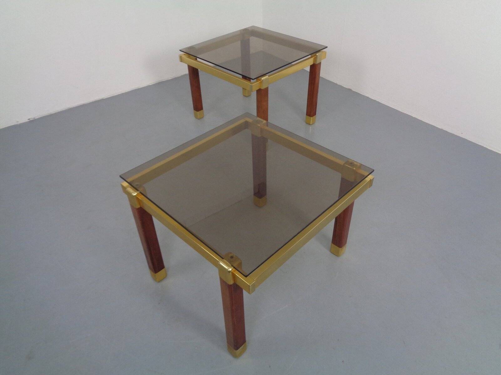 French Side Tables, 1970s, Set of 2