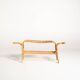 Scandinavian birch and elm flower stand, 1940s