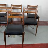 6 scandinavian style chairs