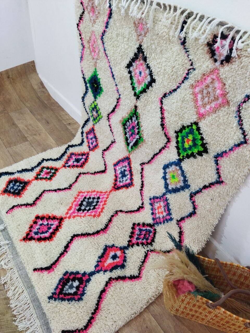 Handmade Moroccan Berber Rug 250 X 150 CM