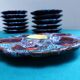 Vallauris Majolica vintage oyster service