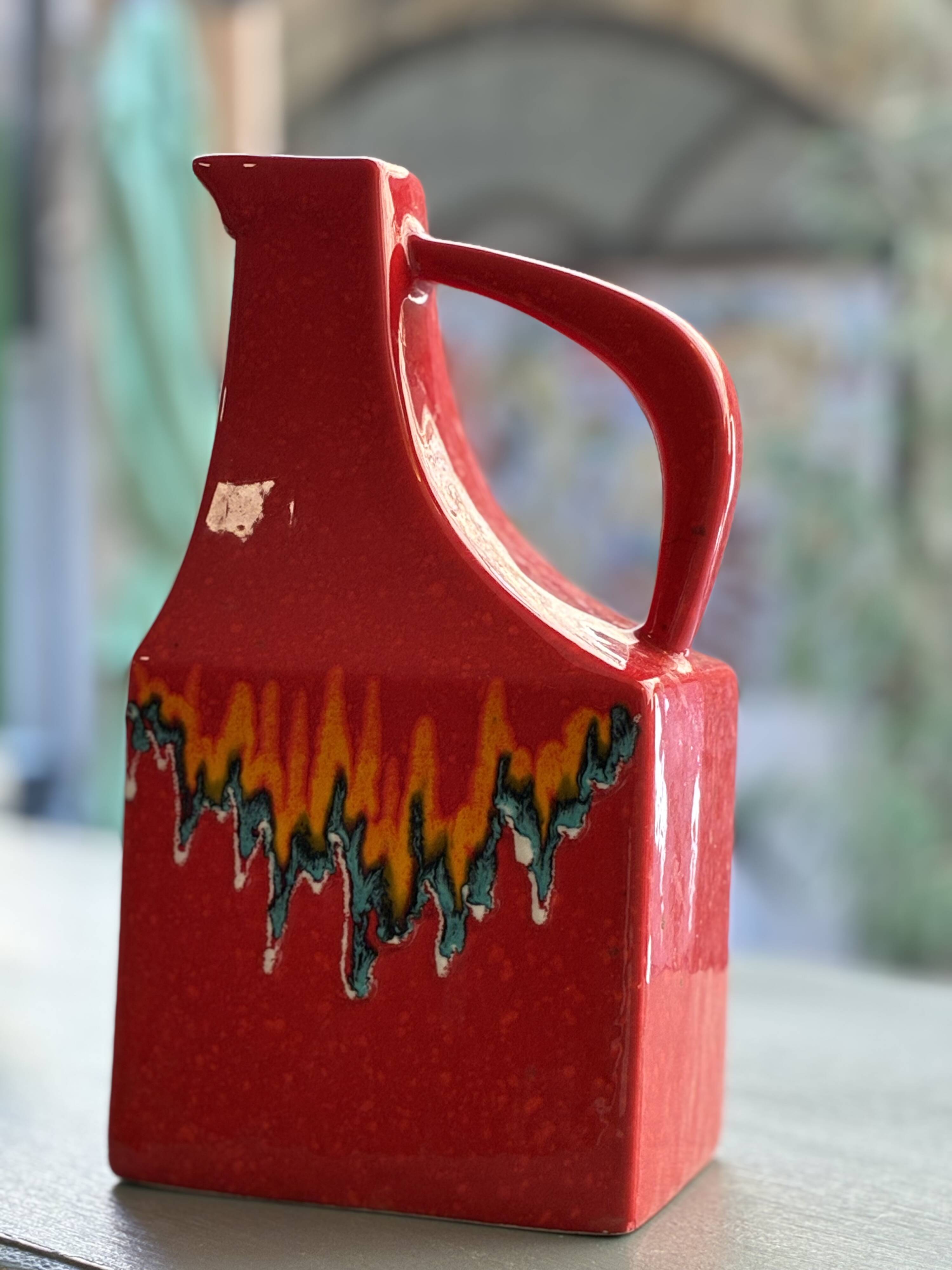 Vase émaillé
