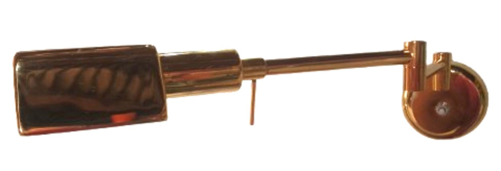 Applique murale en laiton doré, années 80