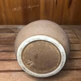 Ancien Pichet Céramique Beige Vintage