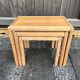 3 tables basses gigognes vintage