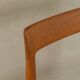 Chaises de salle à manger des années 1960, Lübke
