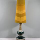 Dumler & Breiten West Germany ceramic floor lamp with new lampshade