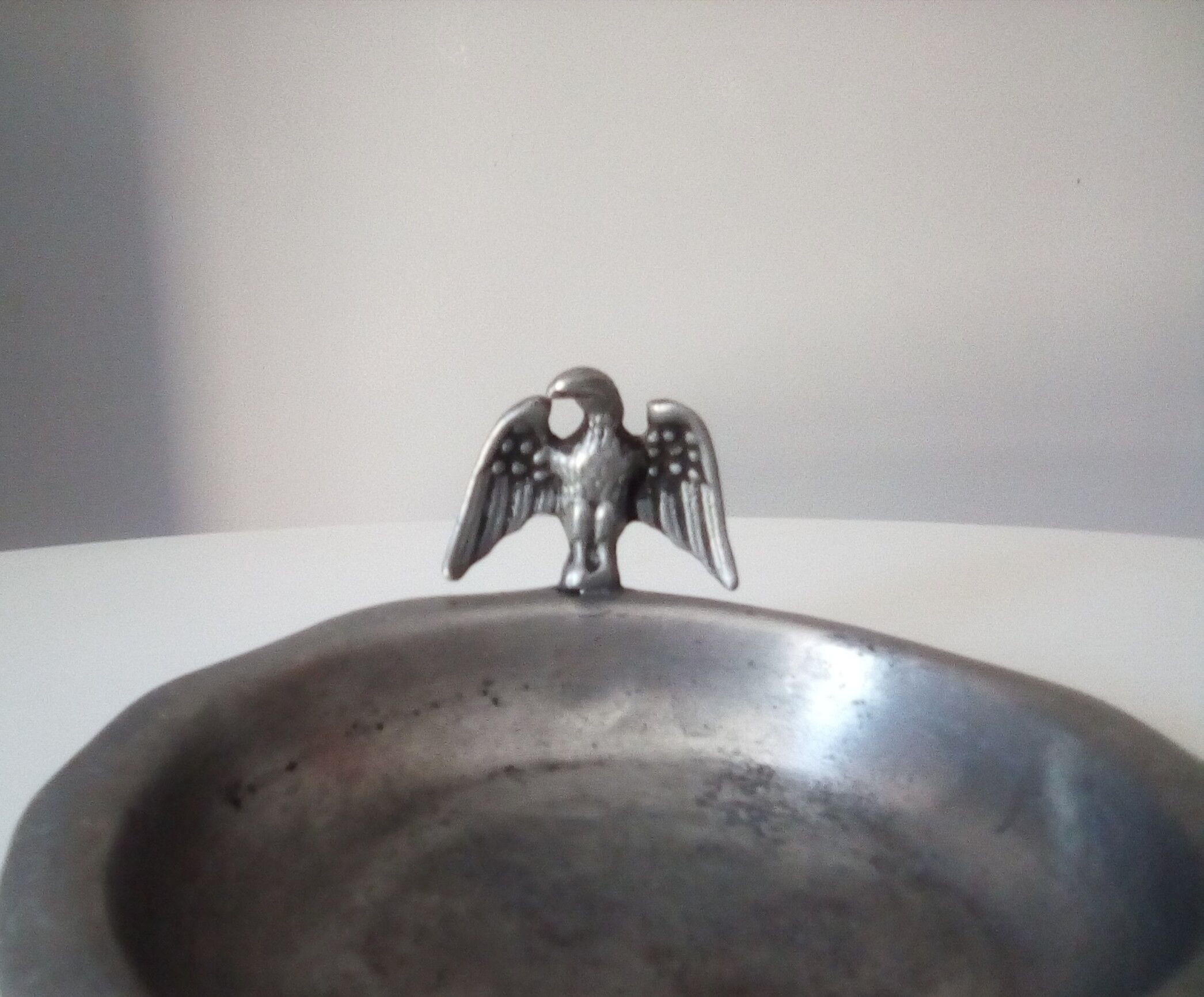 Antique pewter cup