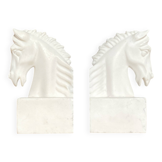 Pairre de serres livres tete de cheval pierre naturelle