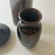 Large ovoid vase circa 1950 in tenmoku glazed ceramic