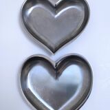 Series of empty pocket spades heart tile clover stainless steel design 80s