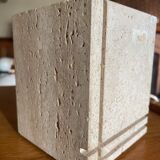 Travertine lamp 1970