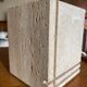 Travertine lamp 1970