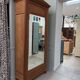 Large Art Nouveau cupboard (renovated)
