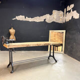 Old Establishment with cast iron stand