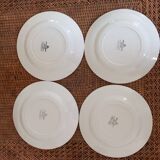 Assiettes Digoin Sarreguemines