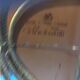 Old vintage wicker rattan mirror