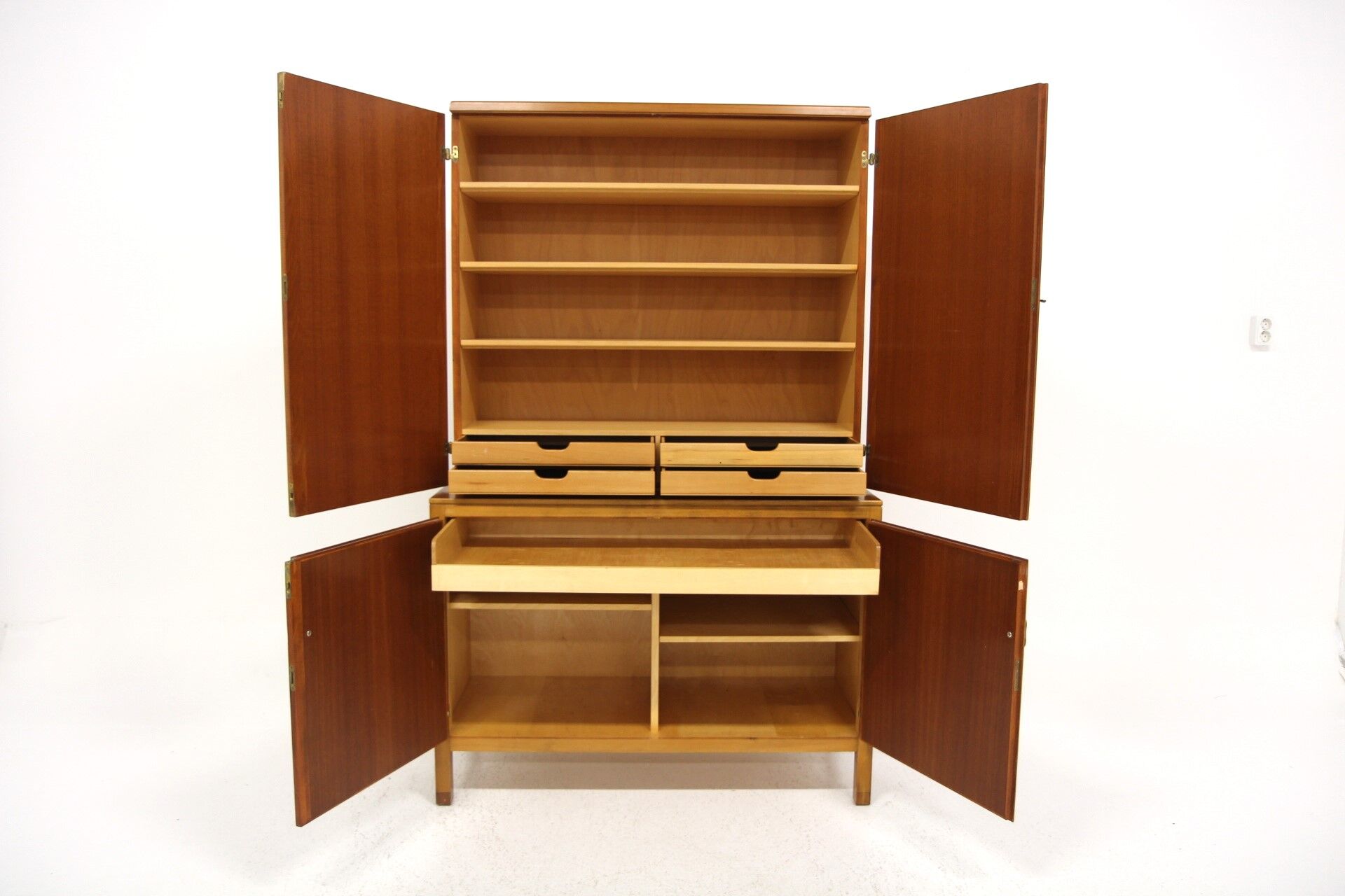 Mahogany cabinet, Nordiska Kompaniet, 1950