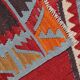 Rare Handmade Sarkishla Kilim Oriental Rug Antique Wool Turkish Kilim