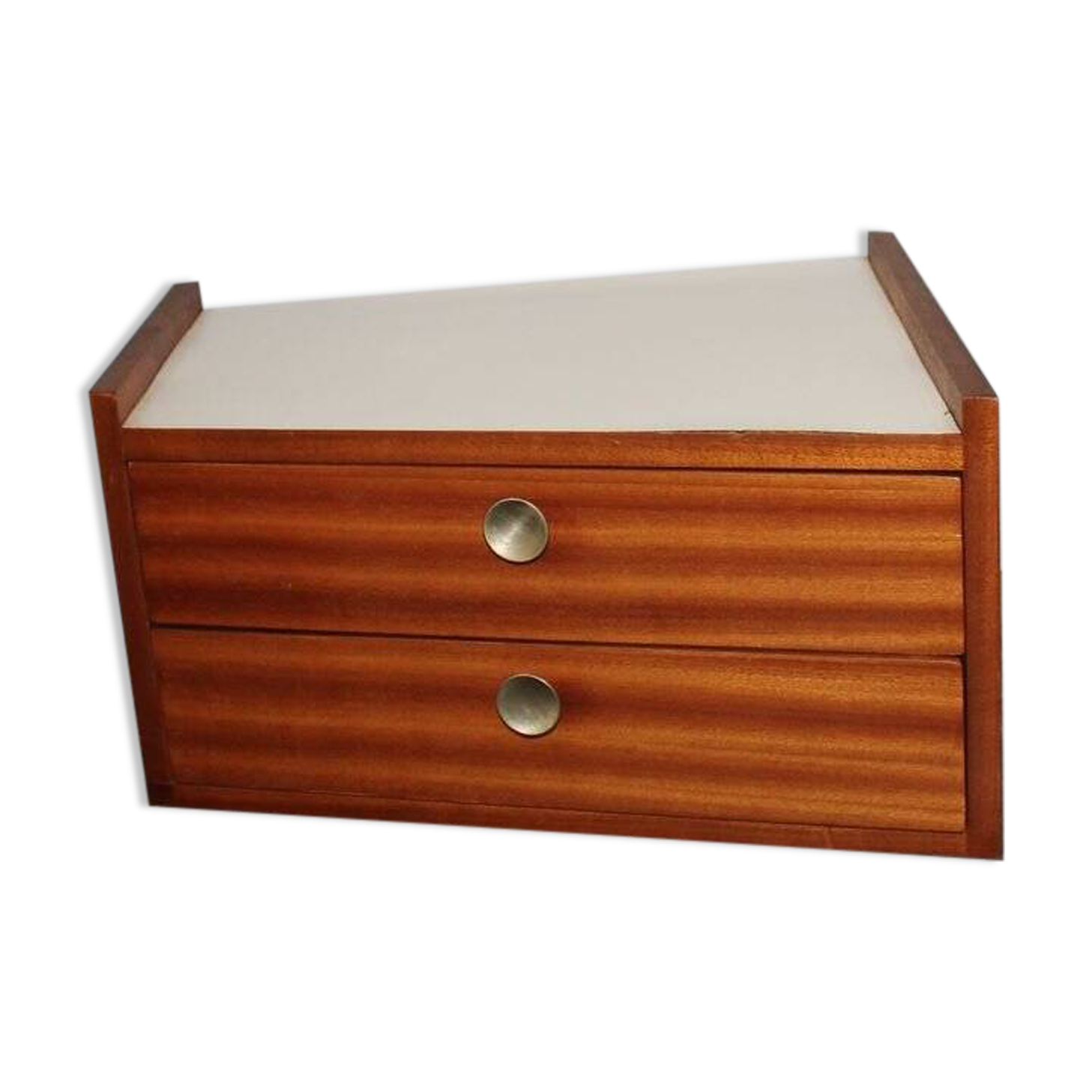 Table de Chevet Murale Mid-Century en Palissandre