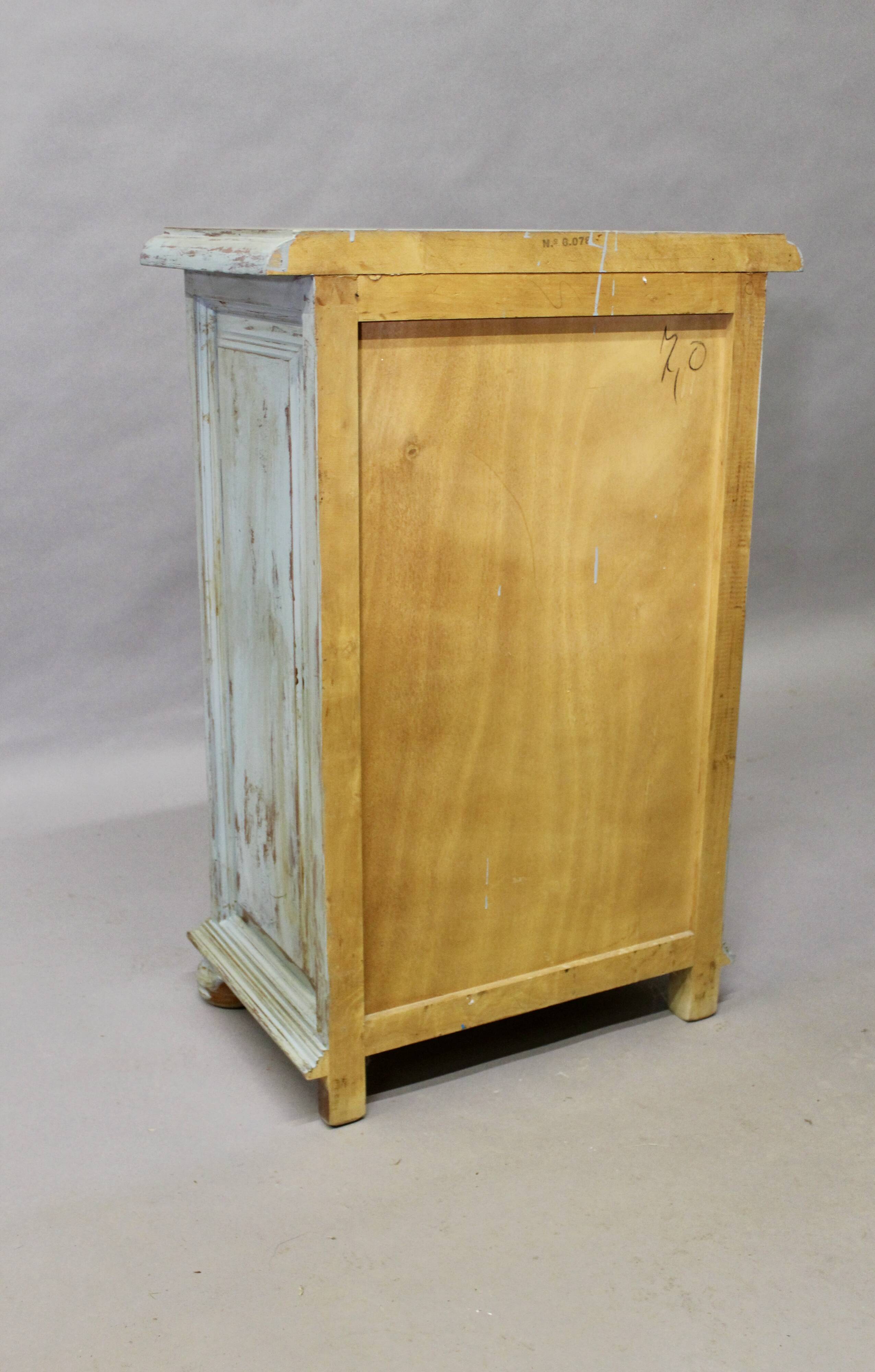 Cherry wood patinated cupboard Provence