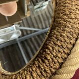 Set of 3 rope mirrors in the spirit of "Audoux and Minet"