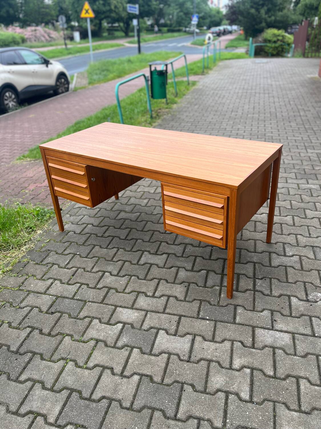 Bureau en teck par Torbjorn Afdal pour Bruksbo, Norvège, années 1960