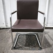 Set of 6 Bene office chairs.