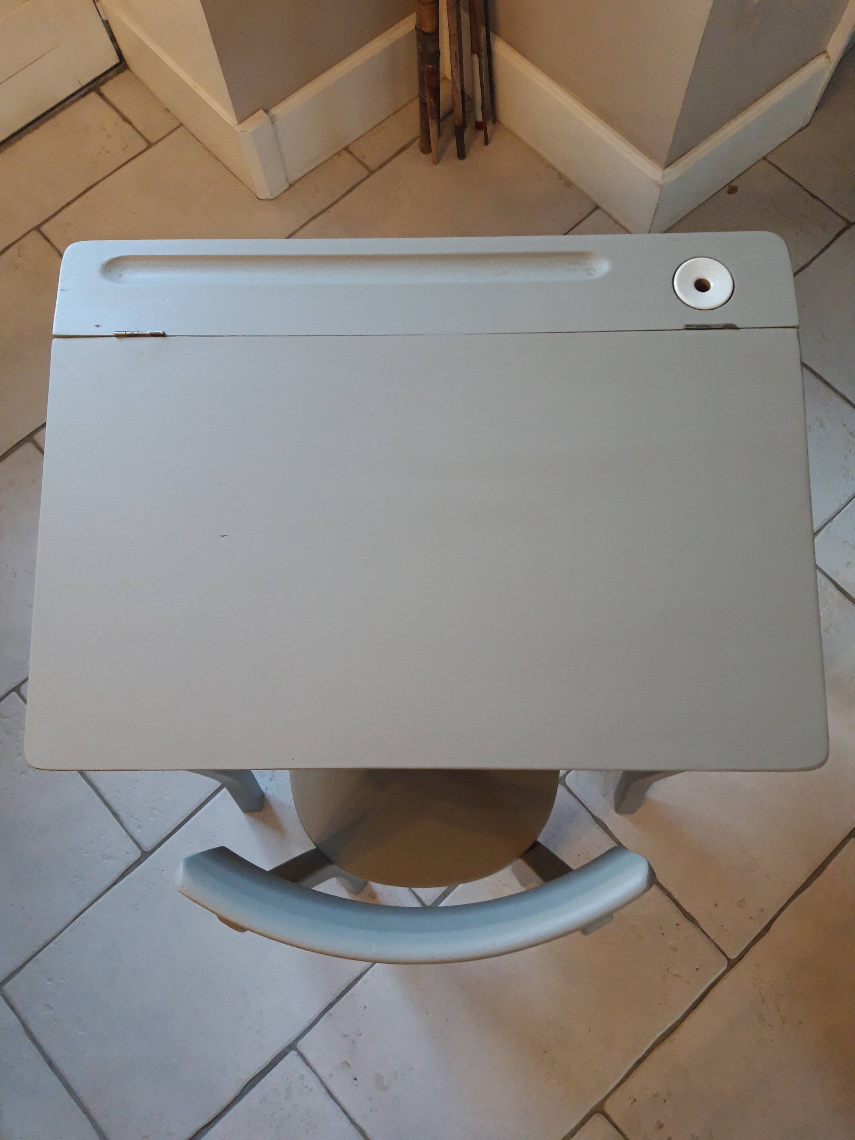 Baumann desk & chair 1950 color Lichen