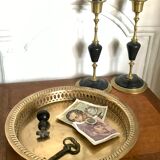 Empty brass pocket circa 1900