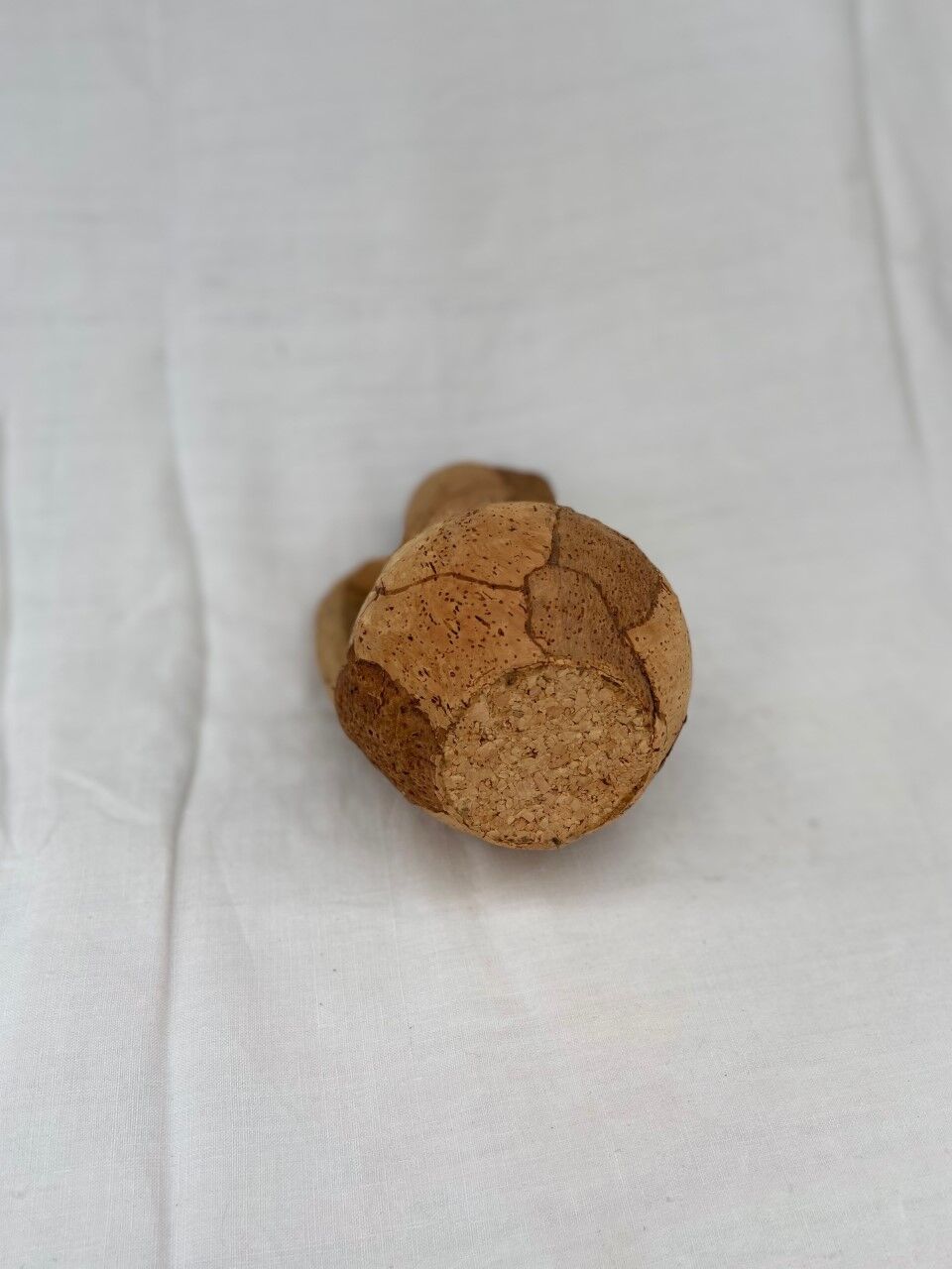 Plastic ceramic pitcher covered in cork - small model